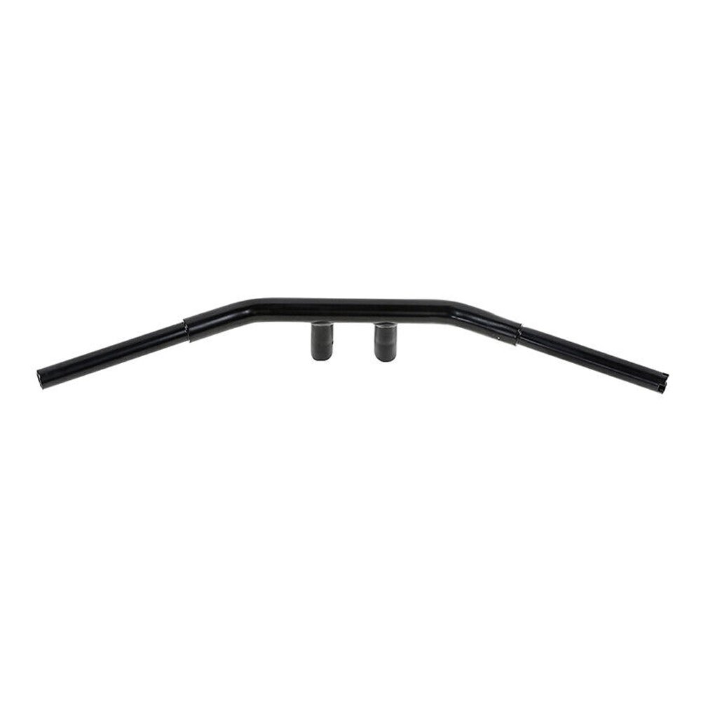 1 1/4" Black 4" Rise T-Bar Handlebar Wide Glide For Harley-Davidson Road