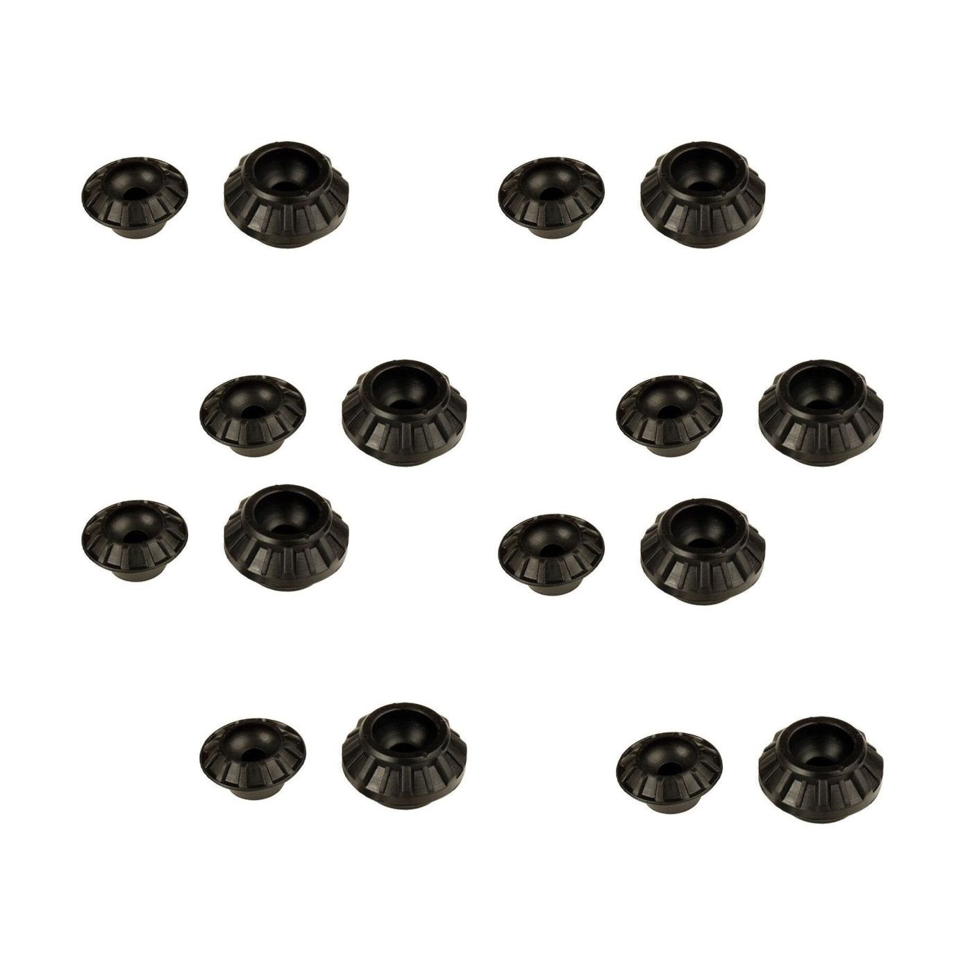 4 Sets Of - Left+Right Rear Upper Shock Strut Mounting Bushing Kits For Volkswagen