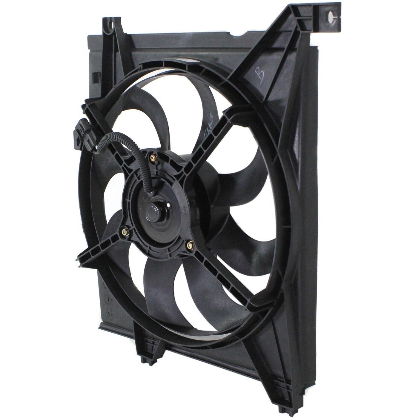 Cooling Fan Assemblies Set Of 2 Driver & Passenger Side Left Right For Kia Pair