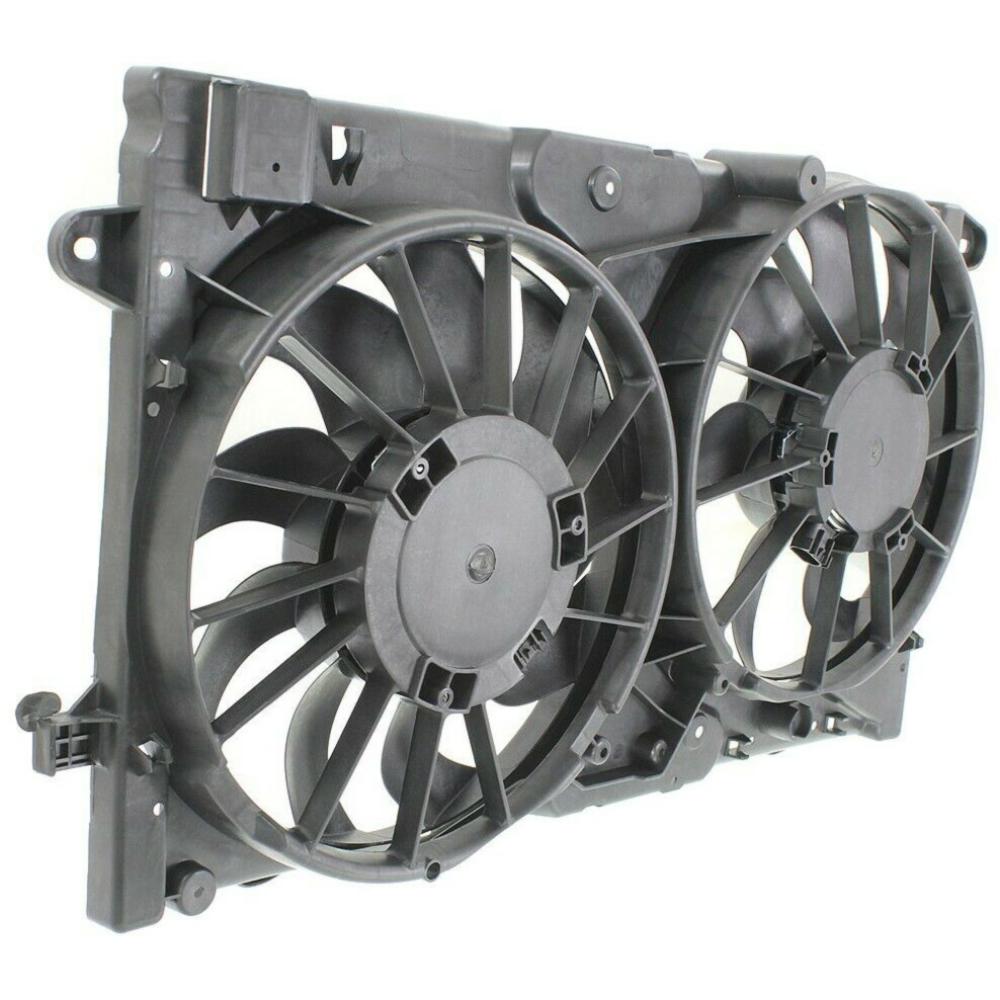 Radiator Dual Cooling Fan Assembly For 2013-2017 Impala Limited Malibu Brand