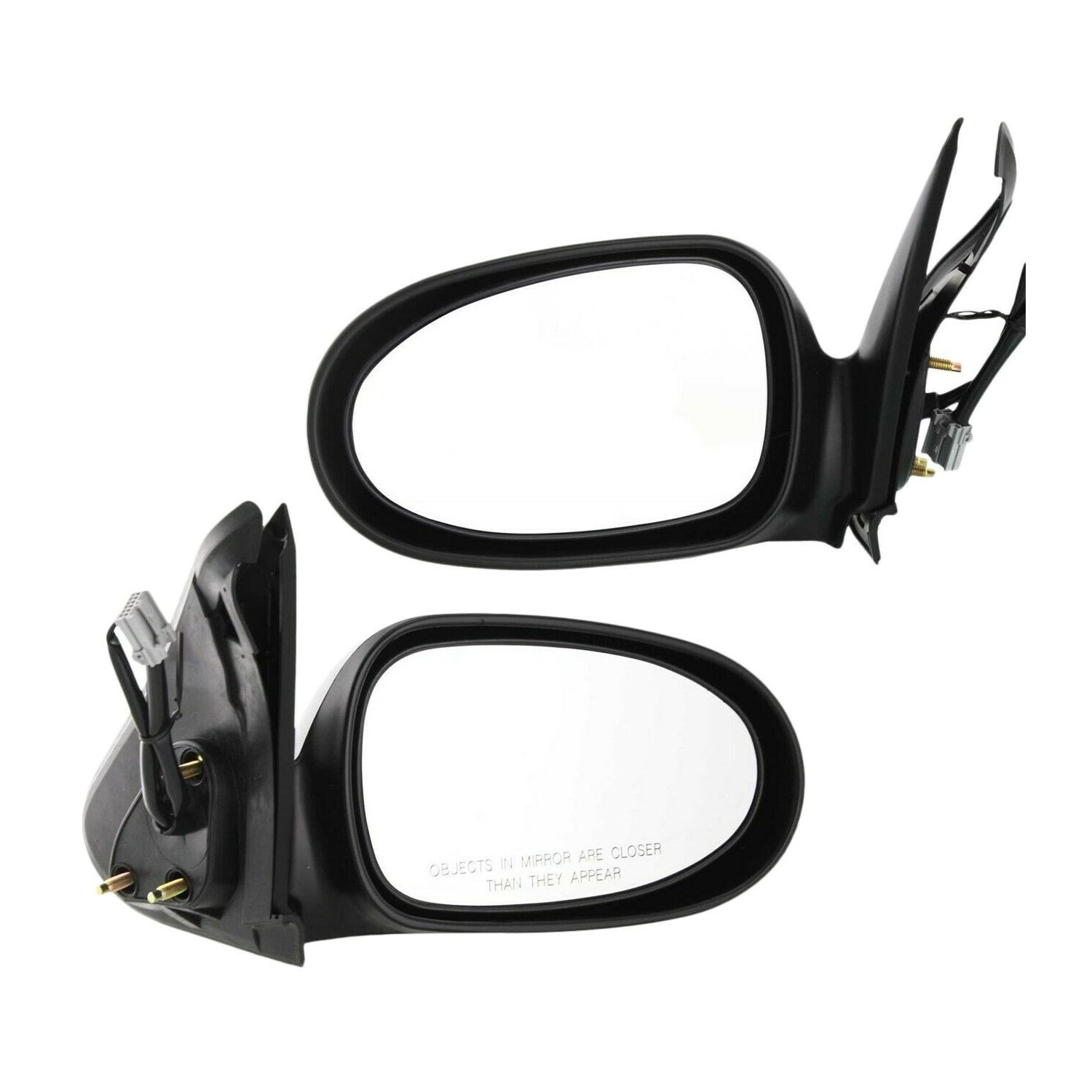 Set Of 2 Mirror Power For 2000-2003 Nissan Sentra Sedan Left Right Paintable