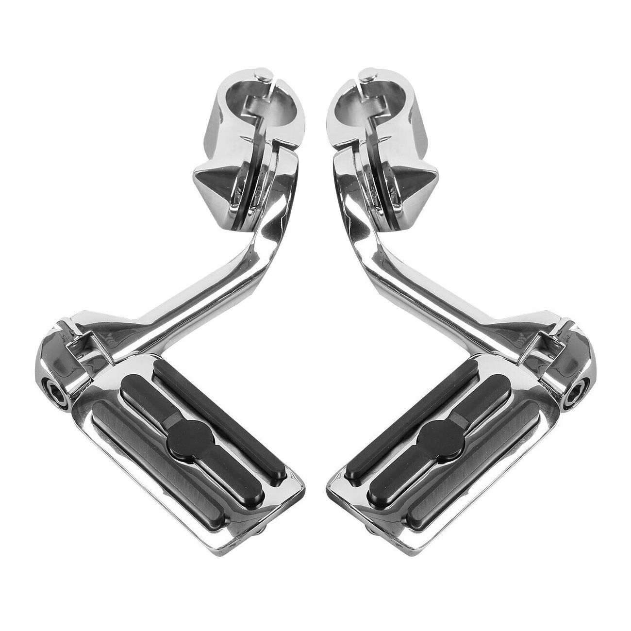 1 1/4" 1.25 Highway Foot Pegs Street Bob Low Rider For 2009 Honda VTX1800 Glide