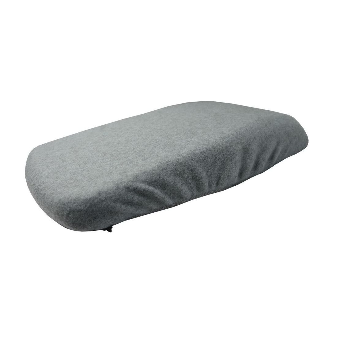 Console Lid Armrest Cover Protector Fleece For Toyota 13-18 Avalon Sedan Gray