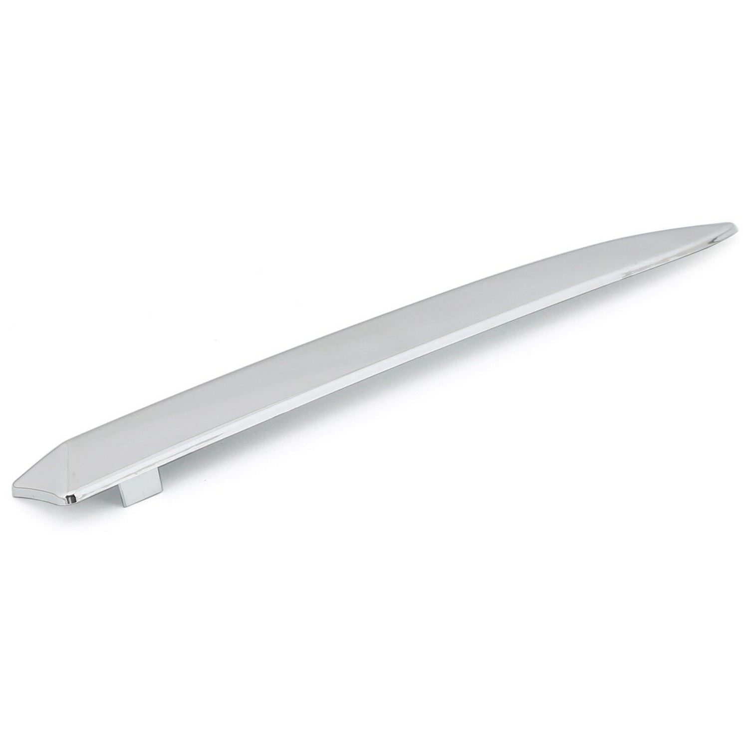 Chrome Front Bumper Upper Grill Moulding Trim Fit For 500 500 07-15 UE