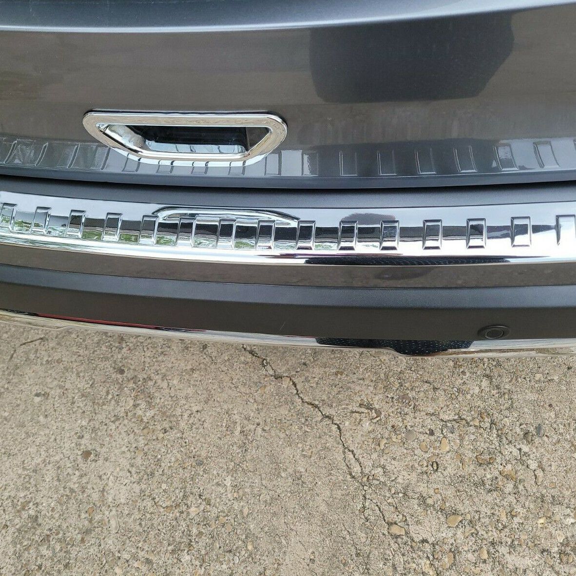 Chrome Rear Bumper Protector Cover Scratch Exact For 2014-2020 Nissan Rogue