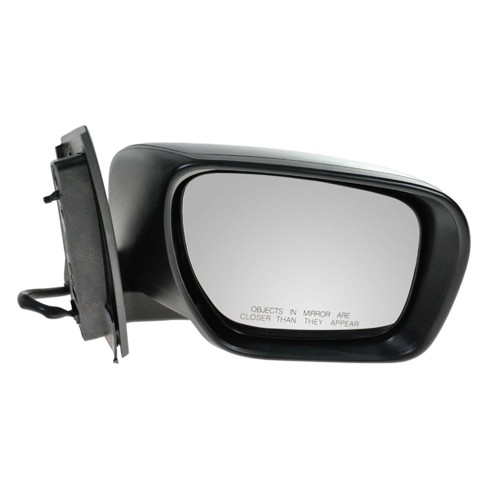 Black Heated Power Mirror Passenger Side Right For 07-12 CX-7