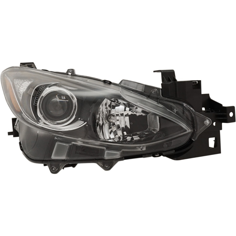 Headlight For 14-16 Mazda 3 14-16 Mazda 3 Sport 3 Hatchback Or Right With Bulb