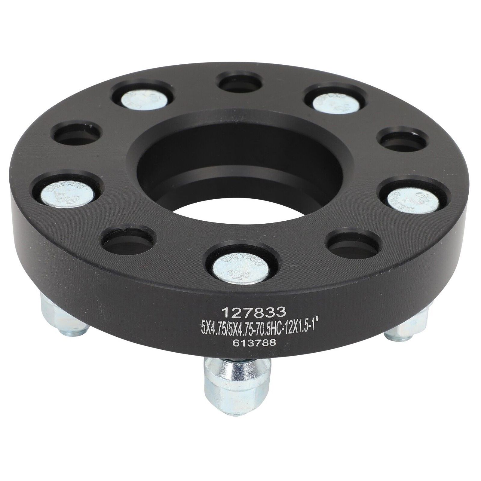 For 84-85 Eldorado Biarritz Convertible 4X 1" Hub Wheel Spacers 5x4.75 12x1.5