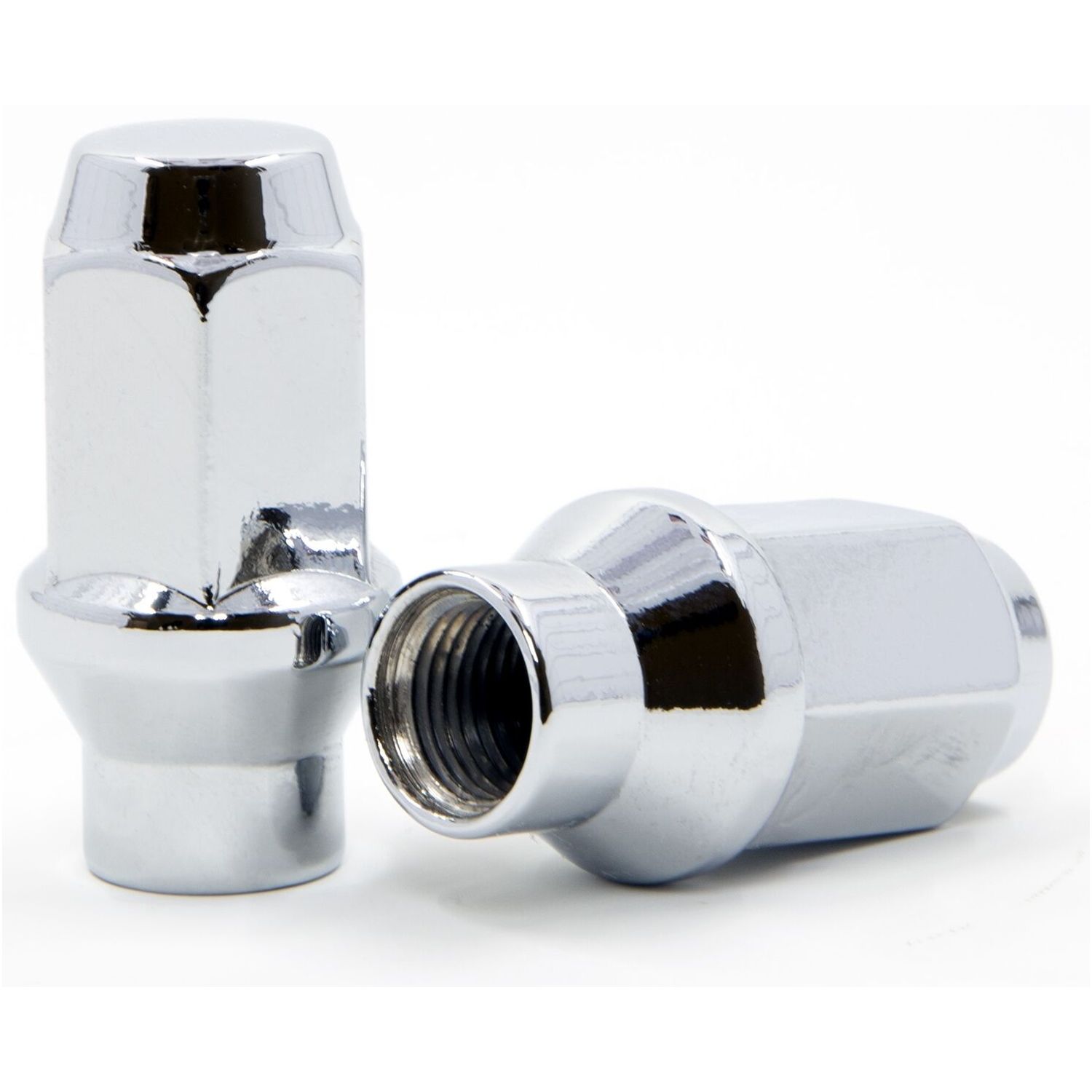 24 ET BULGE ACORN STYLE LUG NUTS 1/2-20 CHROME