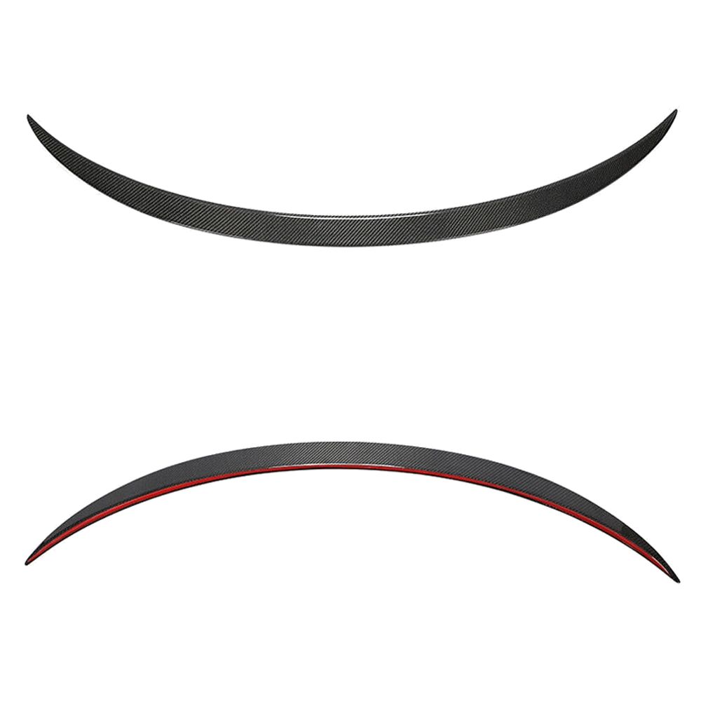 Fits 17-23 Tesla Model 3 OE Factory Style Carbon Fiber Rear Trunk Spoiler Wing