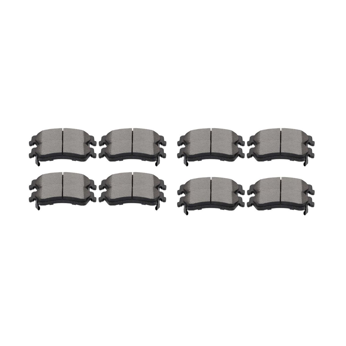 4 Sets Of - For 1998-2004 Chevrolet S10 GMC Sonoma 1997-2005 Blazer Rear Ceramic