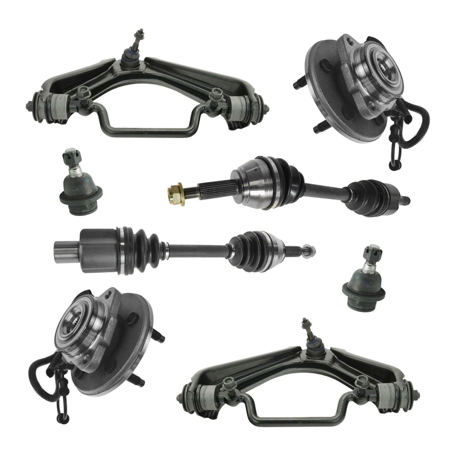 For 02-05 Explorer Sport Utility Front Suspension Kit Left Right Front Set Of 8