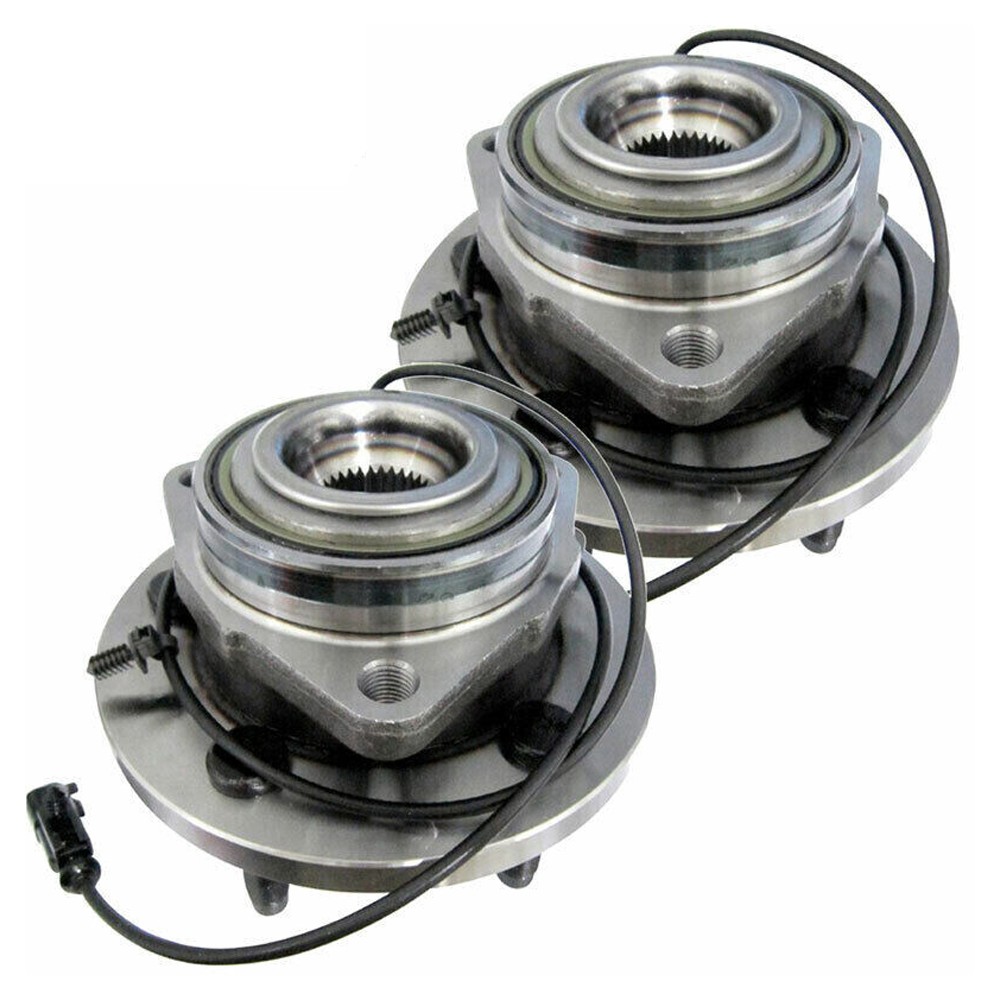 Pair Front Wheel Hub Bearing Assembly Fit 07-09 Chrysler Aspen 06-09 Durango