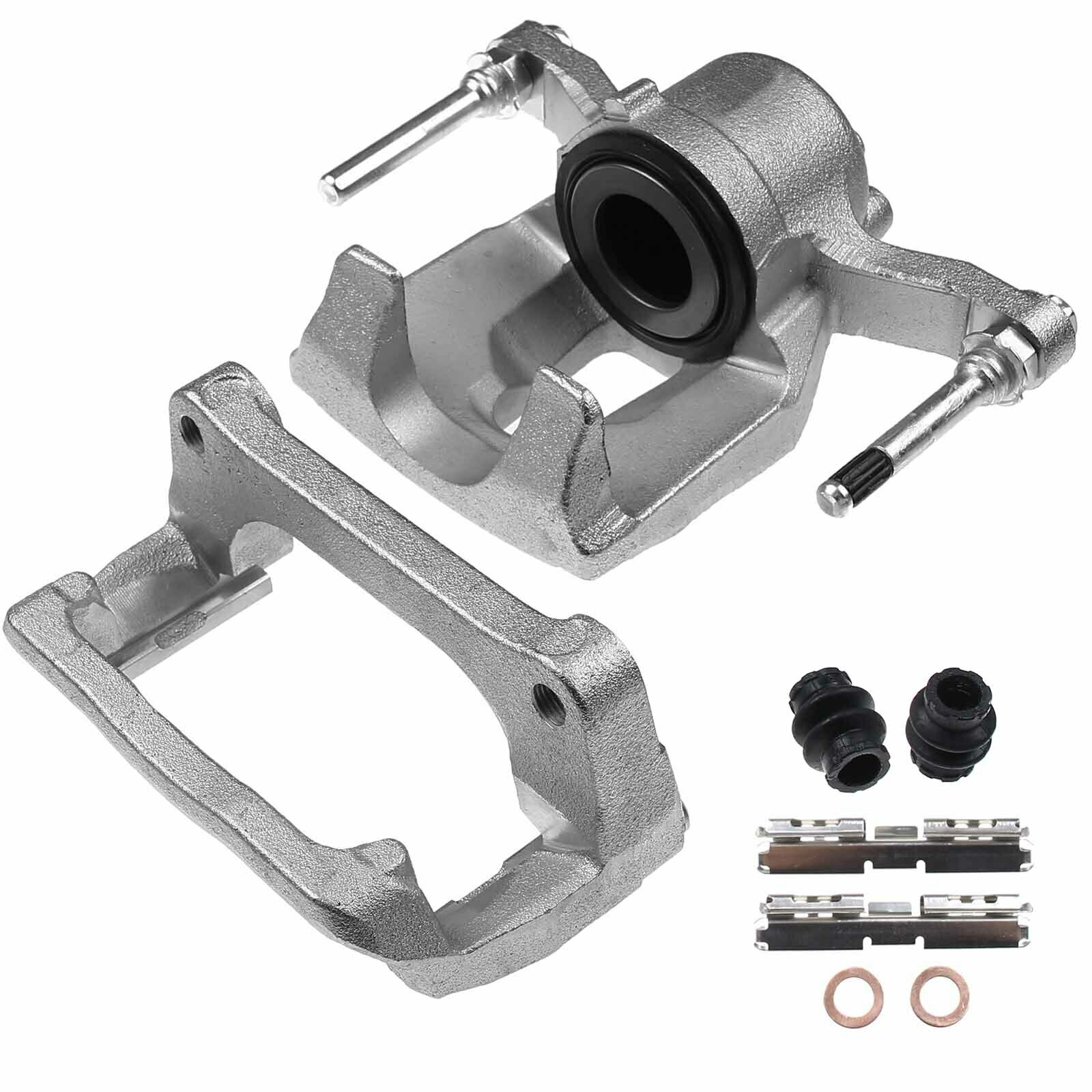 8 PCS - Brake Caliper W/Bracket For 2012-2016 F-150 2012-2016 Lobo Rear Left & Right