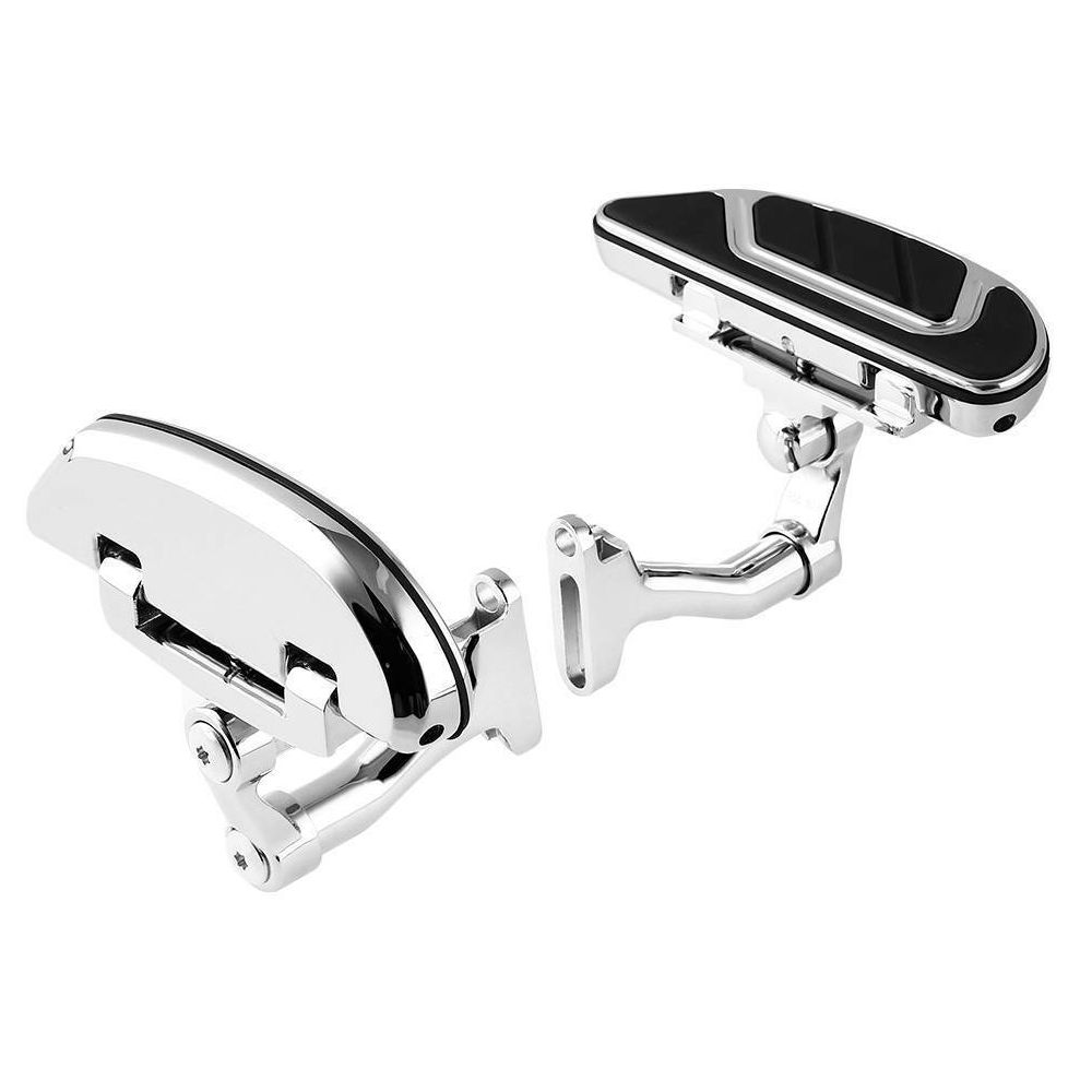 For 15-22 Harley-Davidson Freewheeler Chrome Rear Passenger Floorboard Bracket