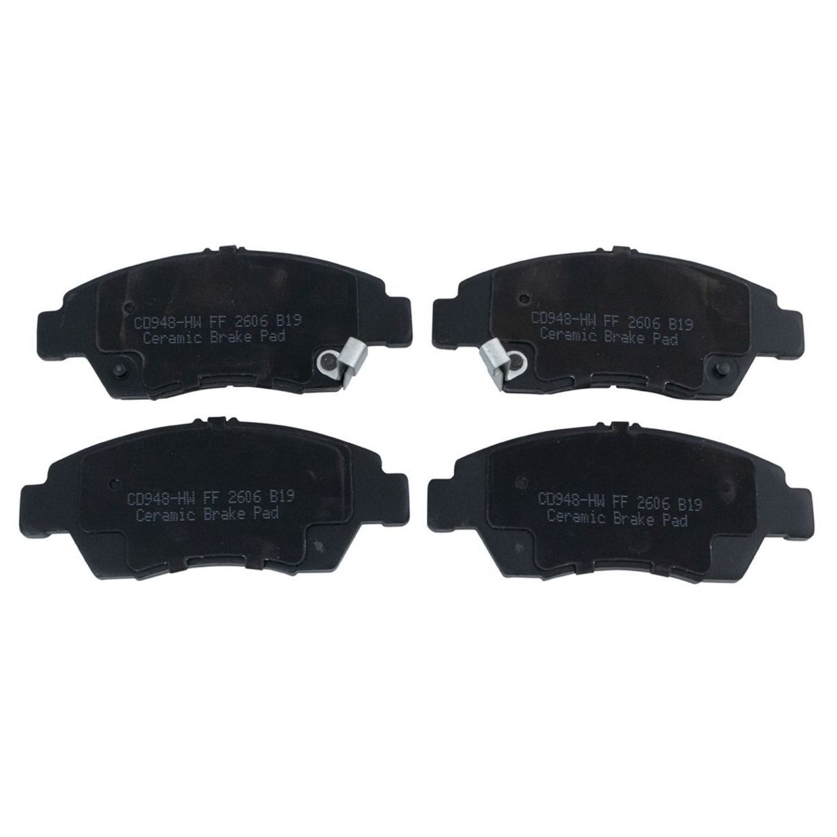 For Acura 13-14 ILX Hybrid Sedan Front Premium Posi Ceramic Disc Brake Pad Kit