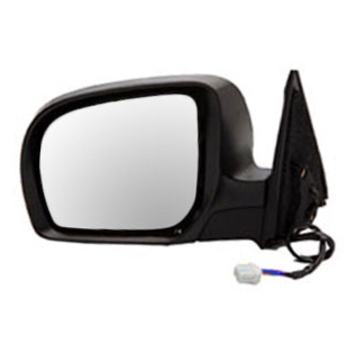 For Subaru 09-10 Forester Power Smooth Black Mirror Left & Right Pair Set Of 2