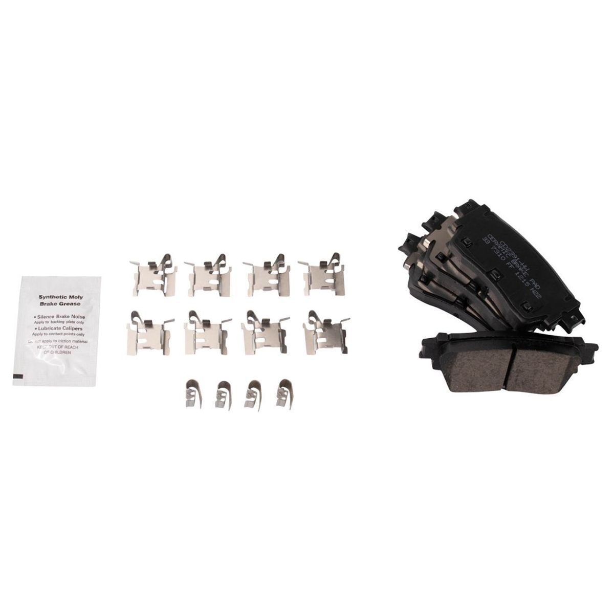 2 Sets Of - For Pathfinder 21-22 Rogue Rear Ceramic Brake Pads