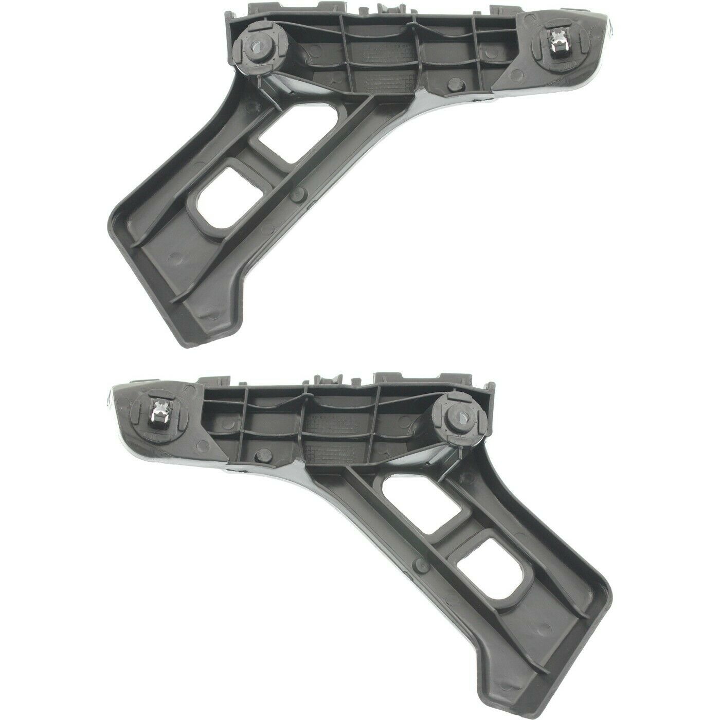 Bumper Bracket Set For 2011-2017 Lexus CT200h 2-pc Front Left & Right Plastic