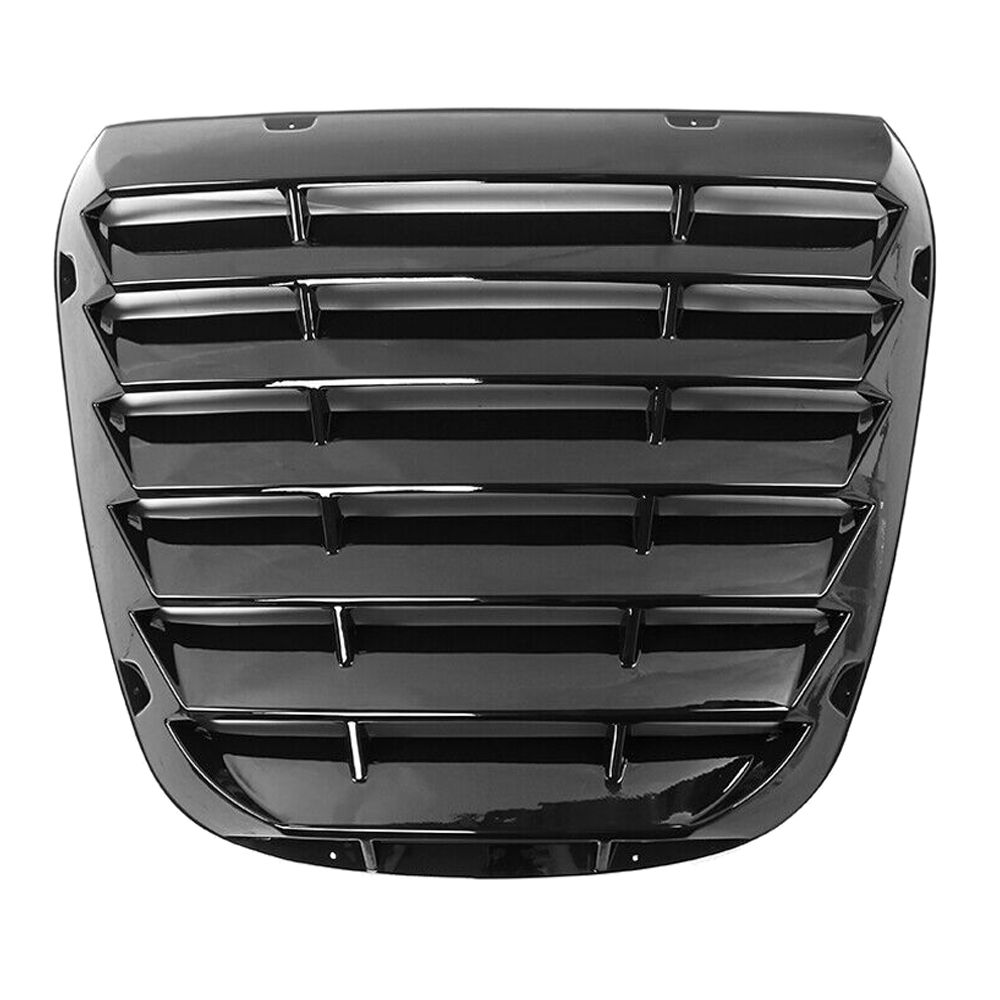 Fits 20-23 Toyota GR Supra A90 Rear Window Louver Sun Shade Cover Gloss Black