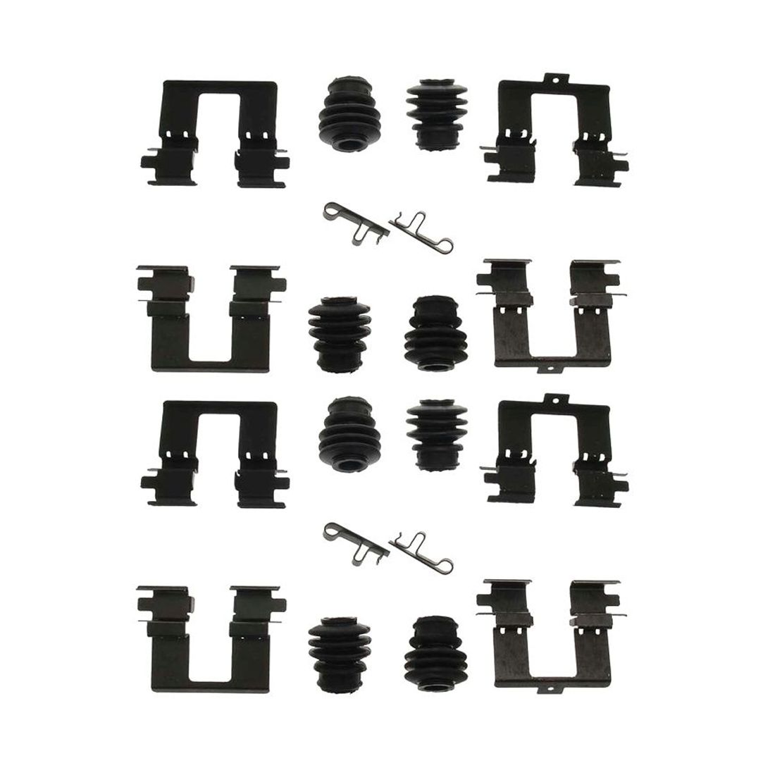 2 Sets Of - For 2011-2017 Honda Odyssey Mini Passenger Van Disc Brake Hardware Kit