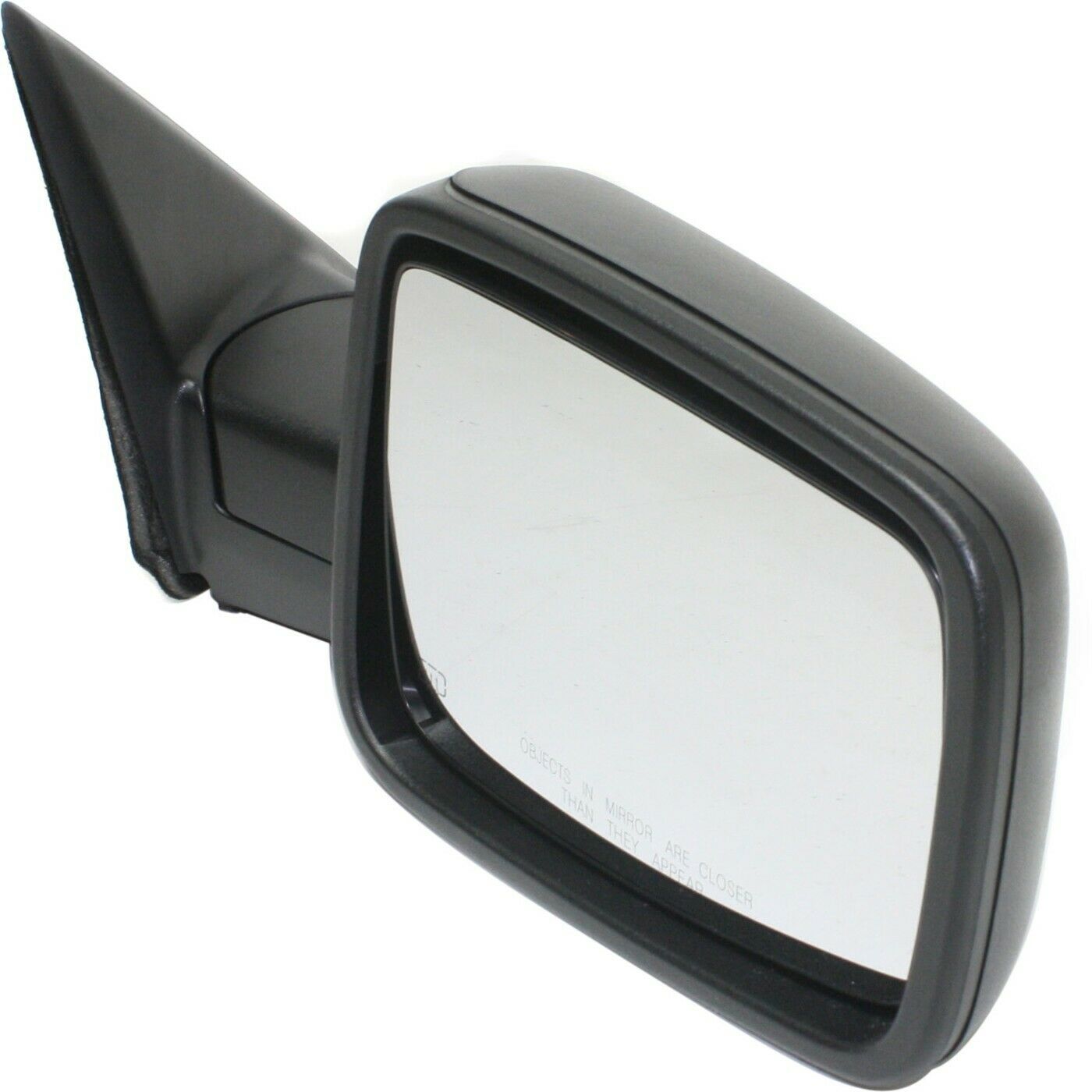 Mirror For 1500 1500 Classic 2500 Manual Folding Textured Black Front Right
