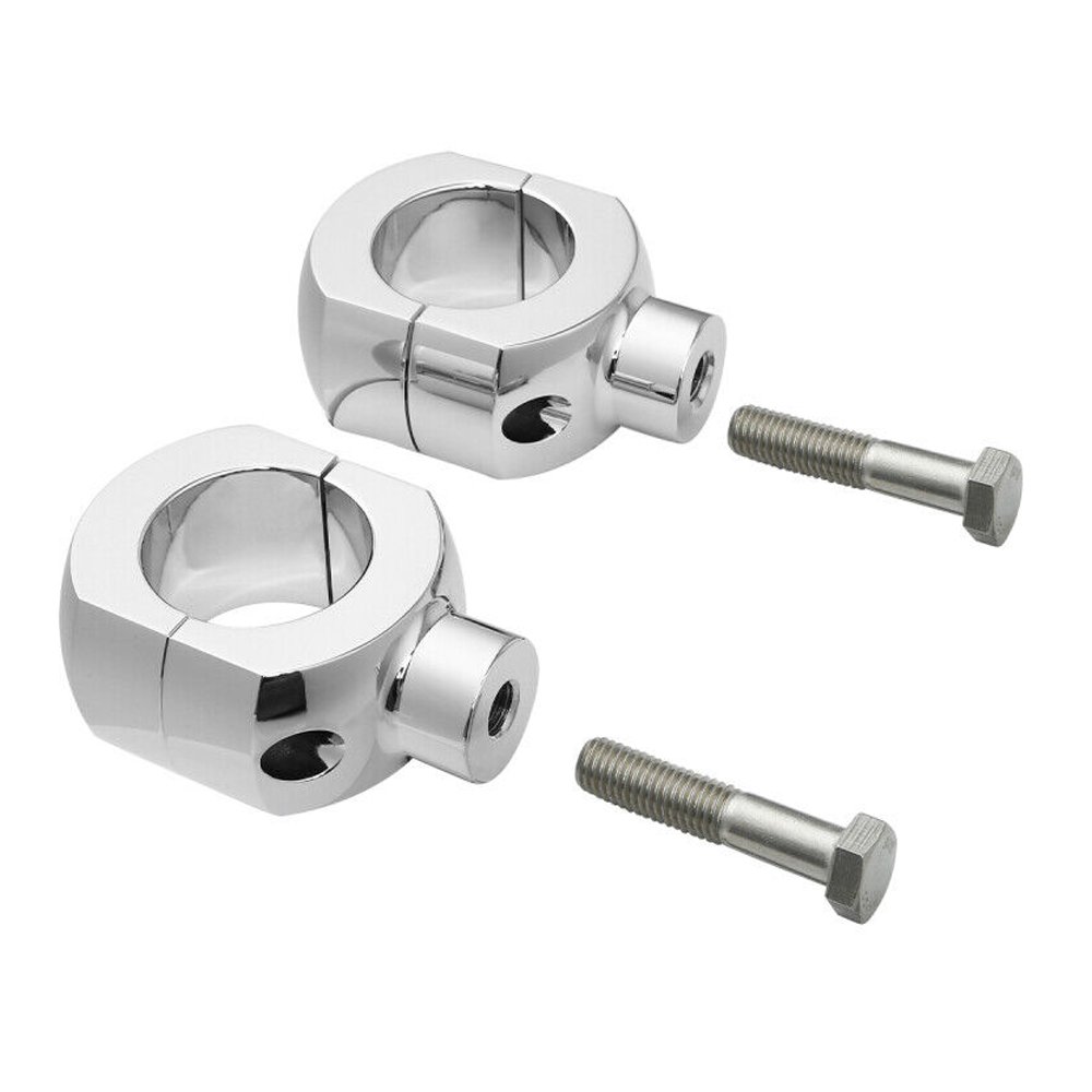 Chrome 2'' Handlebar Bar Risers Fit For Harley-Davidson Harley 1200