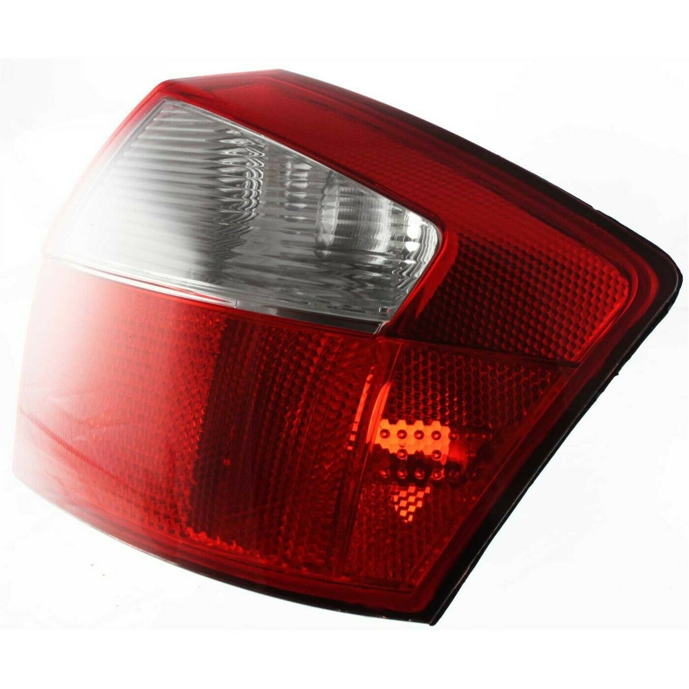 Halogen Tail Light Set For Audi A4 A4 Quattro S4 2nd Gen Clear/Red Lens 2Pcs
