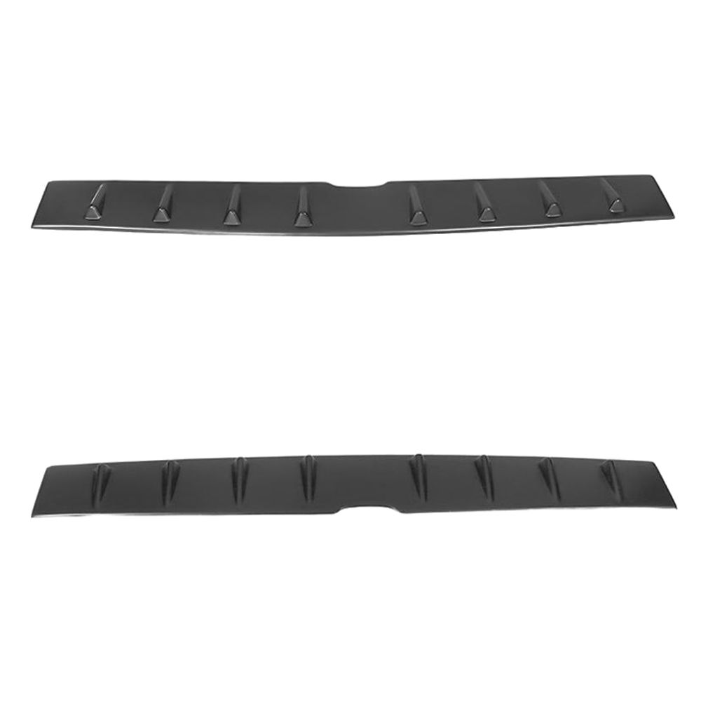 Fits 08-23 Dodge Challenger Matte Black Shark Fin Roof Spoiler Wing