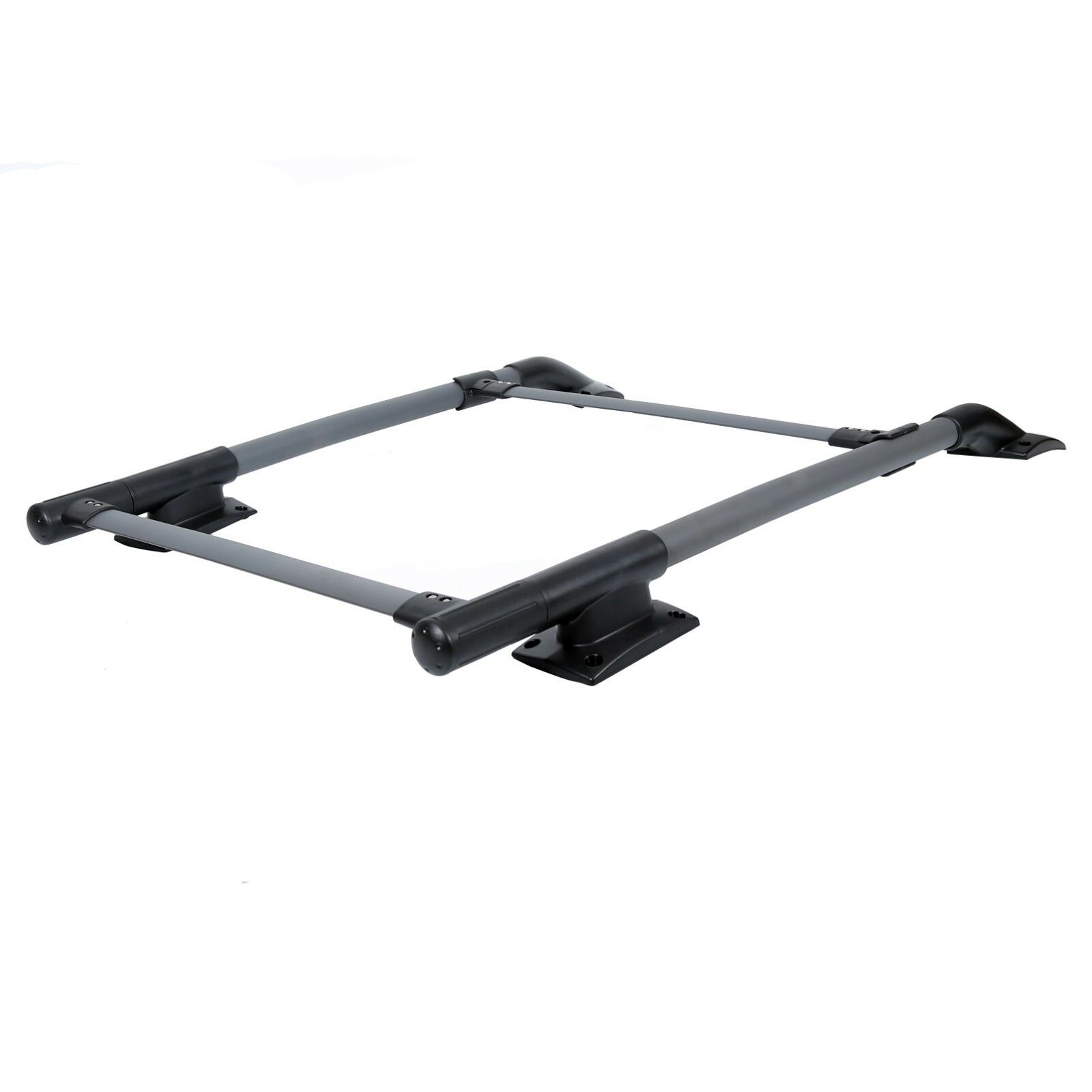 For Nissan Frontier NP300 Frontier Cross Bar OE Style Roof Rack Rail Black Cap
