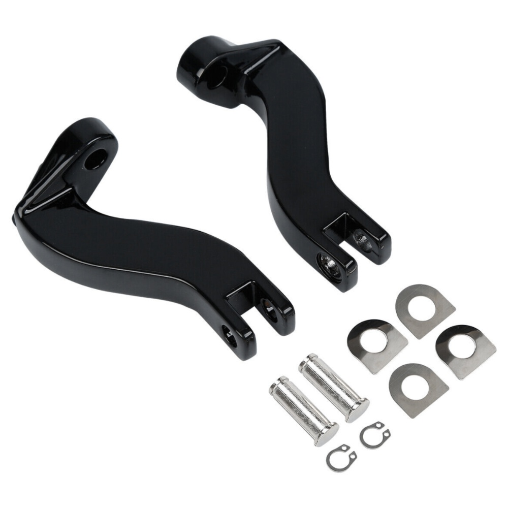 2 Sets Of - Passenger Rear Foot Peg Mounting Kits For 2009-2015 Harley-Davidson