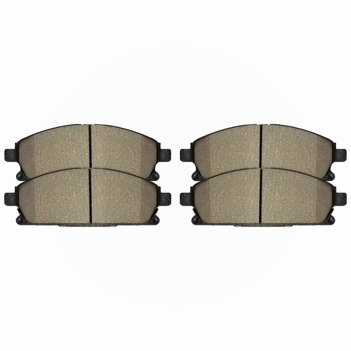 Front Brake Rotors & Ceramic Pads Kit For 04-09 Quest Mini Passenger Van 3.5L V6