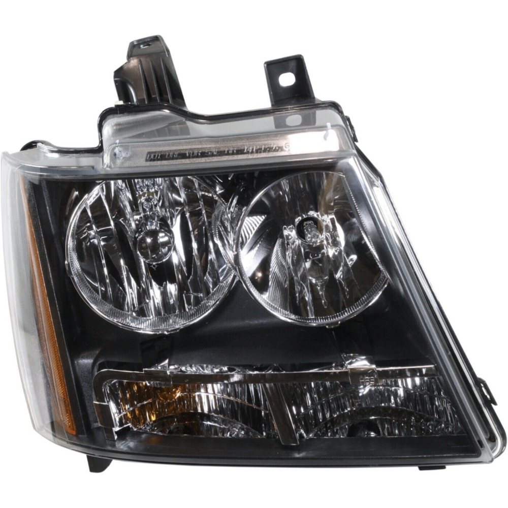 Halogen Headlight For 2007-2014 Chevrolet Tahoe Right W/ Bulb