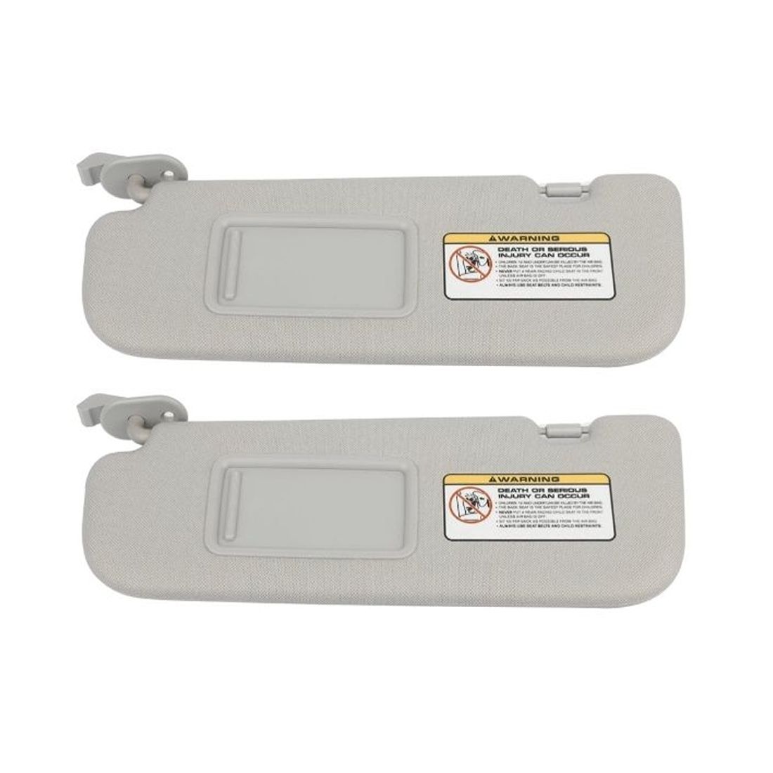 2 Sets Of - Car Sun Visor Driver Left Gray Left 852103X000TX For 11-15 Hyundai