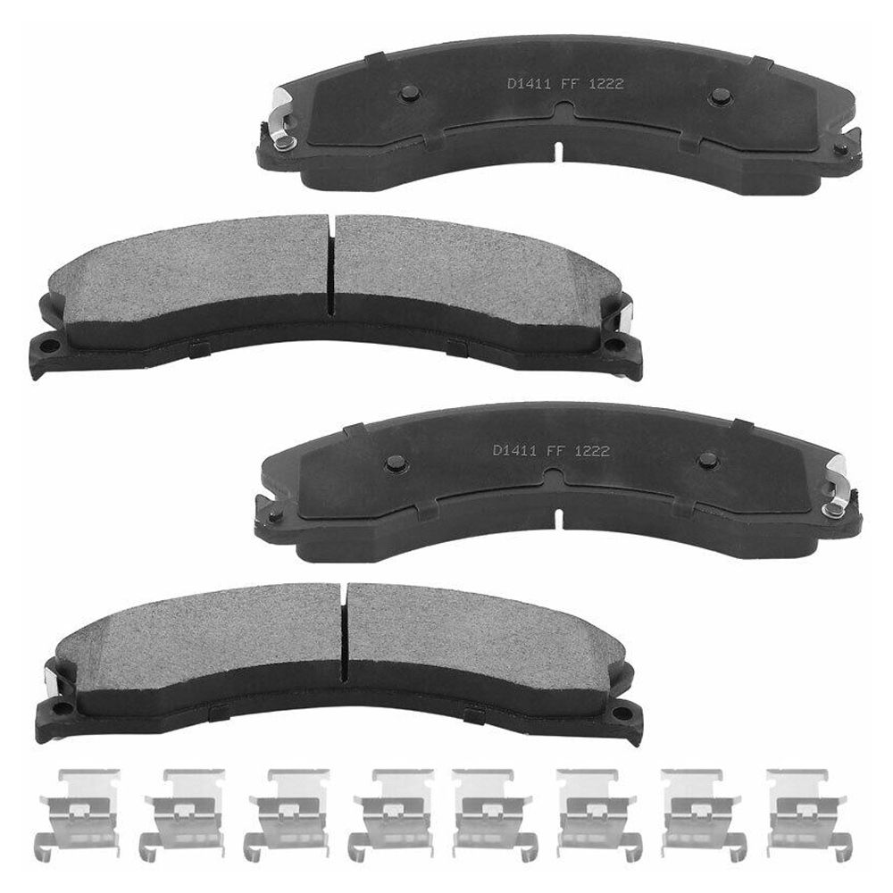 For 09-20 Express 3500 Base Extended Cargo Van Front Or Rear Ceramic Brake Pads