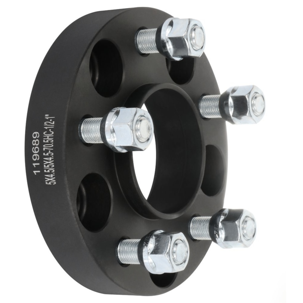 2-pcs 1" 5x4.5 1/2" Studs Wheel Spacers For Ford Lincoln Mazda Mercury