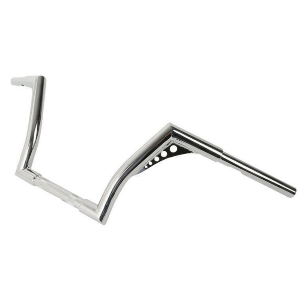Chrome 1 1/4" 10" Ape Hanger Handlebar For 1965-2022 Harley-Davidson XL 1200 48