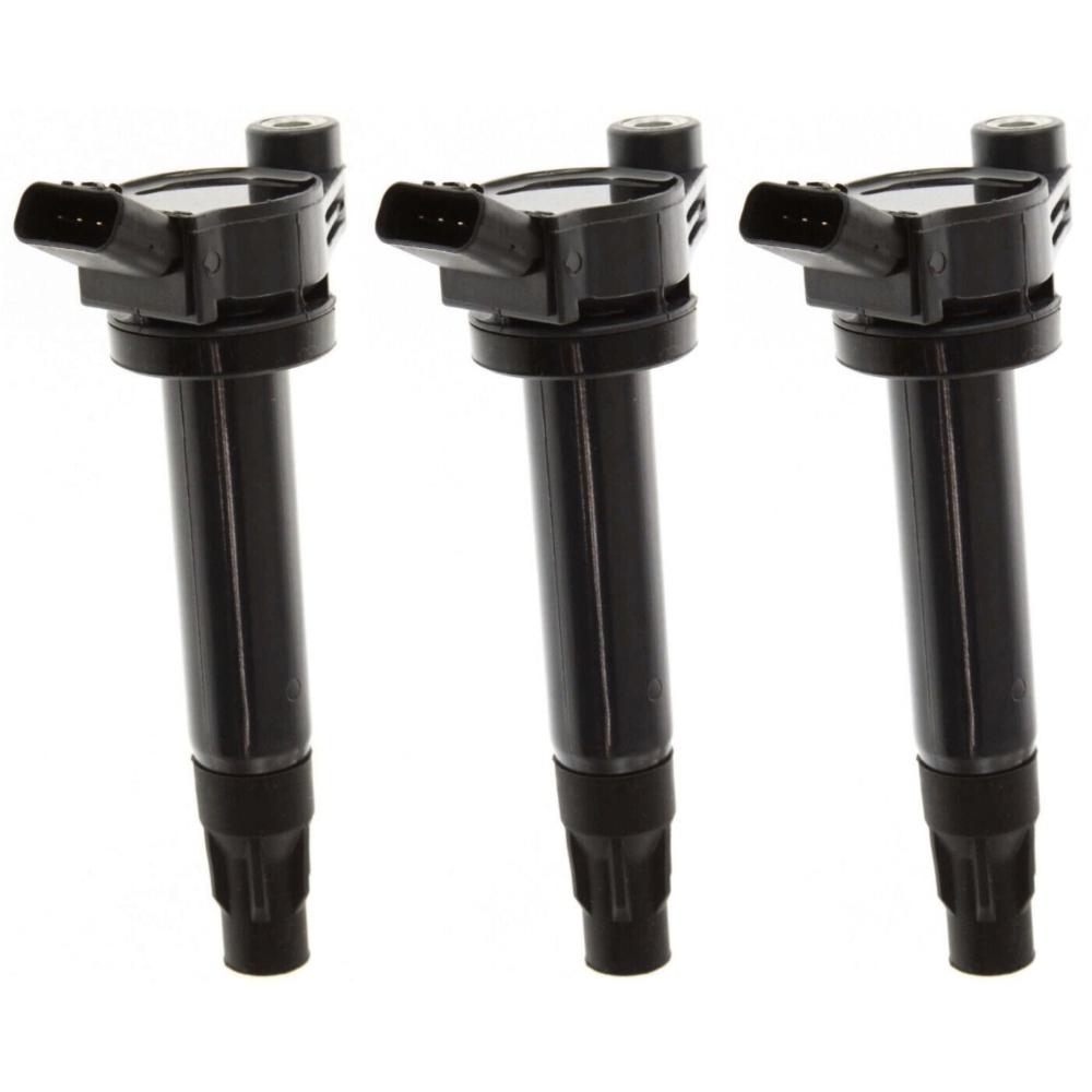 Ignition Coil Kit Set Of 3 For 04-10 V6 3.3L ES330 RX330 Camry Solara Highlander