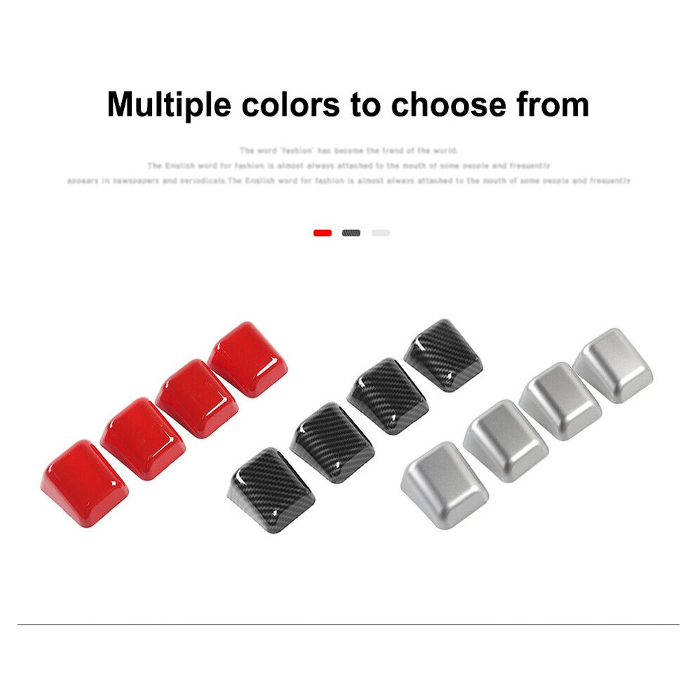 4 Sets Of - Interior Roof Top Grab Handle Decoration Cover Trim
