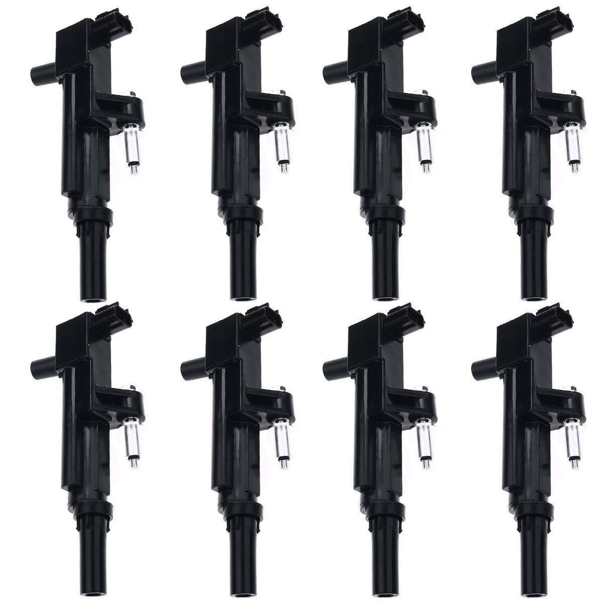 8x Ignition Coils For Chrysler Dodge Jeep Ram V8 4.7L 2-Pin