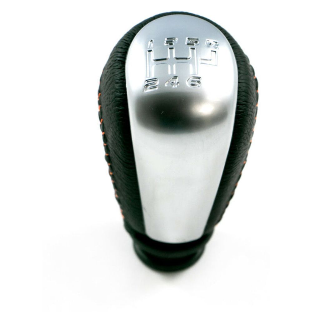 For 2004-2006 Pontiac GTO Base Coupe Speed Manual T56 Shift Knob Orange Stitch *