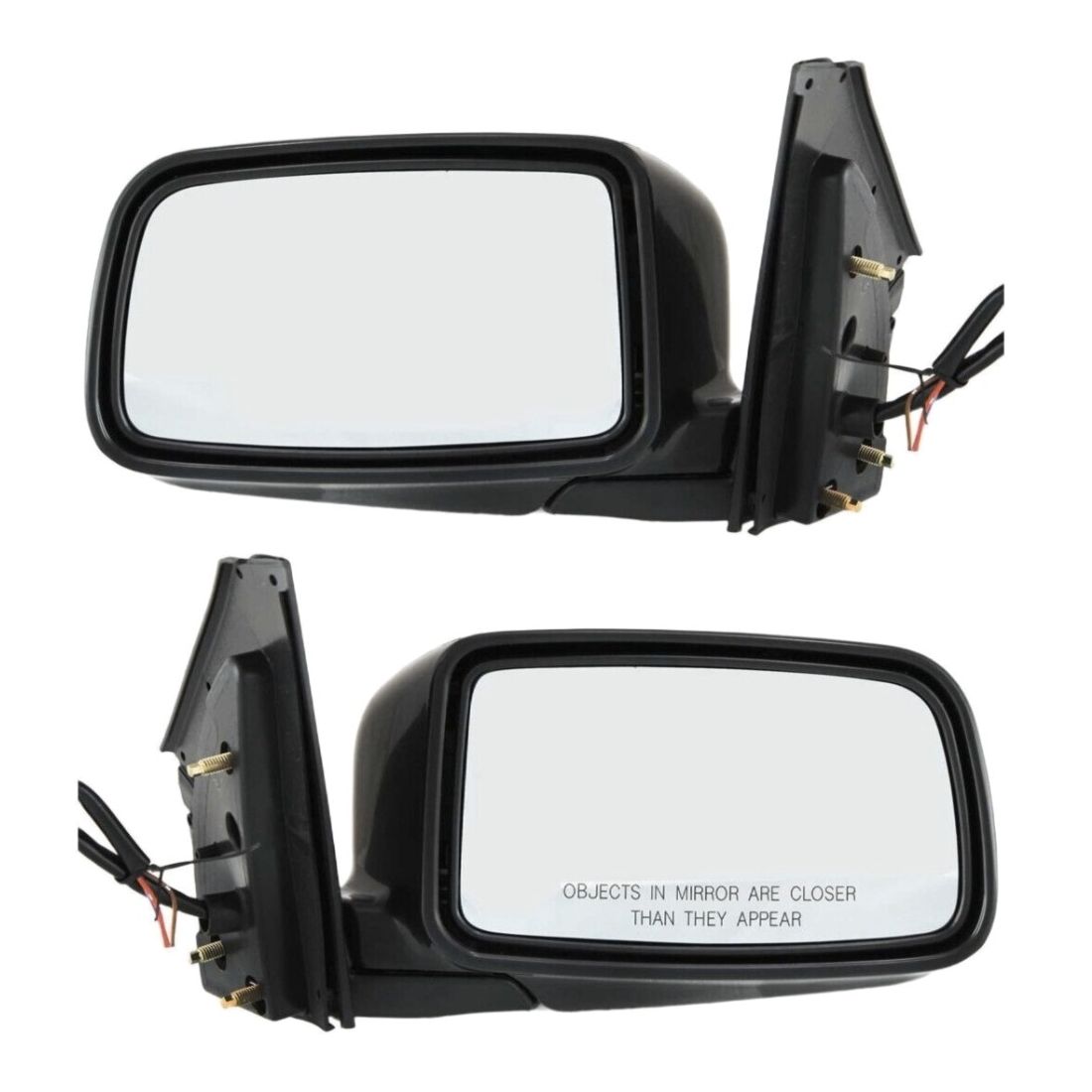 Power Mirror Set For 2002-2007 Mitsubishi Lancer Sedan Left Right Manual Folding