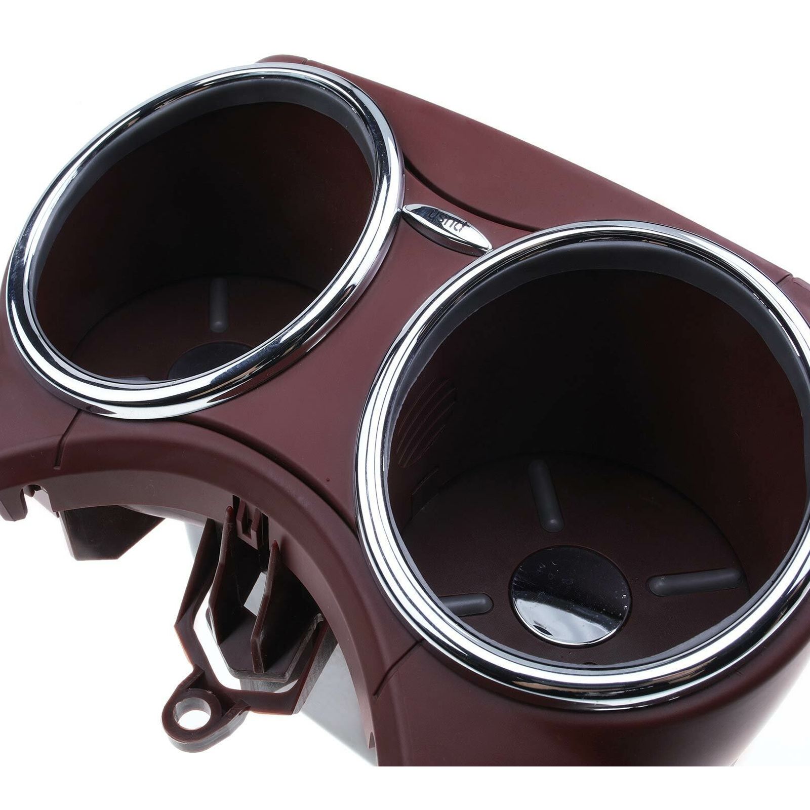 Front Dual Cup Holder For Mercedes-Benz CLS500 CLS55 AMG CLS550 CLS63 AMG Red