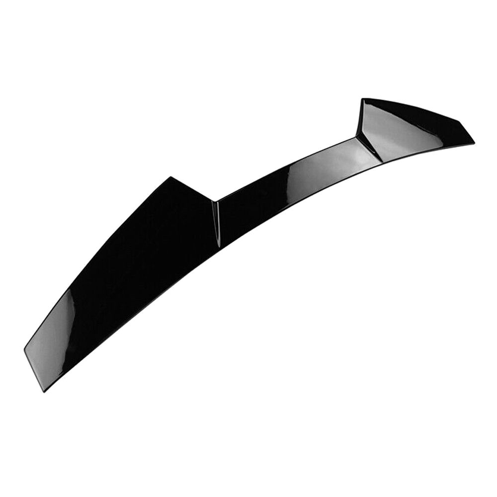 Fits 15-21 Subaru WRX V2 Style Rear Roof Spoiler #D4S Black ABS Window Visor