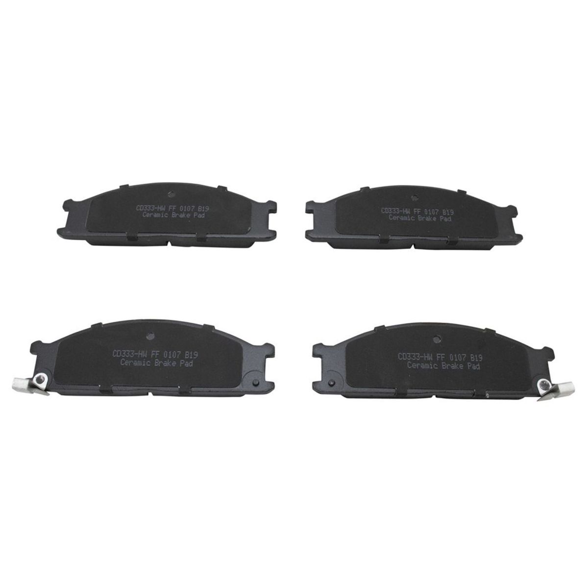 Posi Ceramic Brake Pad Front Set For Frontier Pathfinder D21