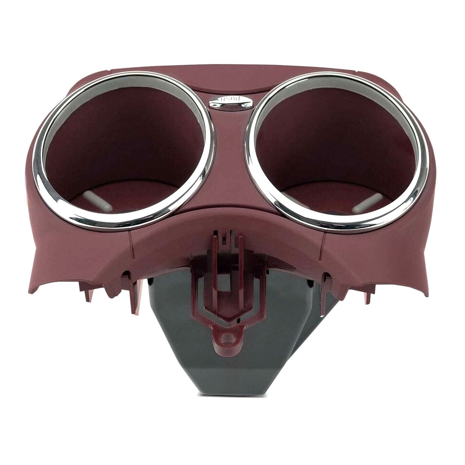 Front Dual Cup Holder For Mercedes-Benz CLS500 CLS55 AMG CLS550 CLS63 AMG Red