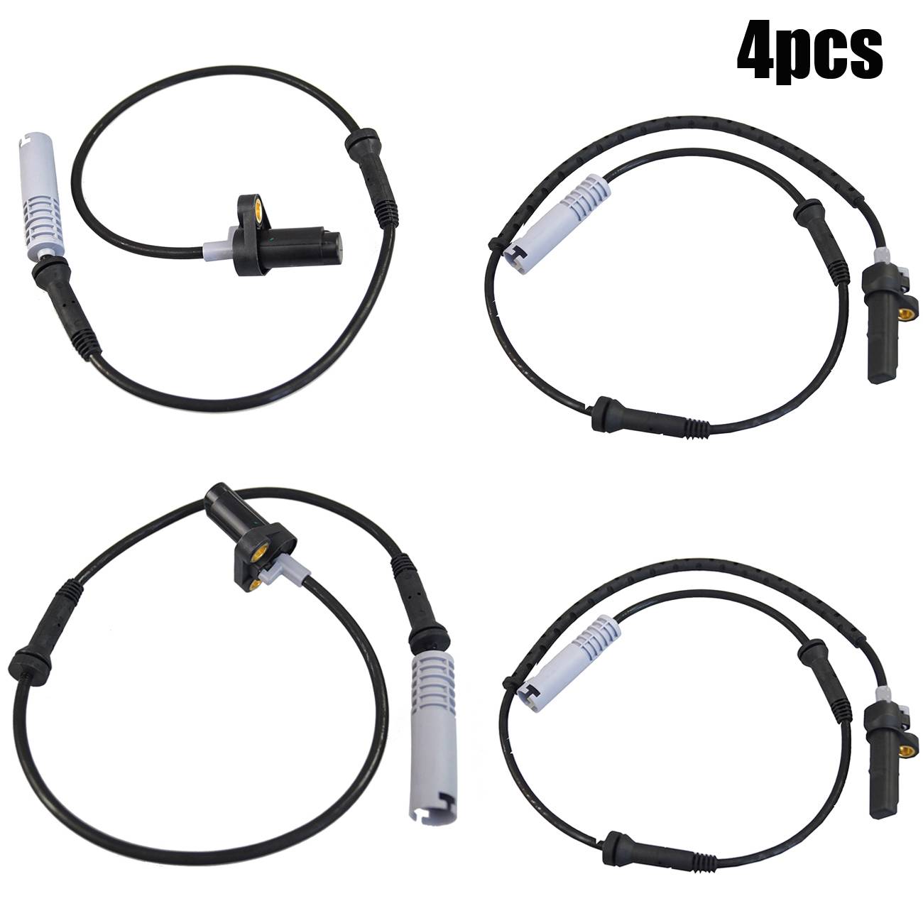 4PCS Front & Rear ABS Wheel For 97-99 528i Base 97-99 540i Base E39