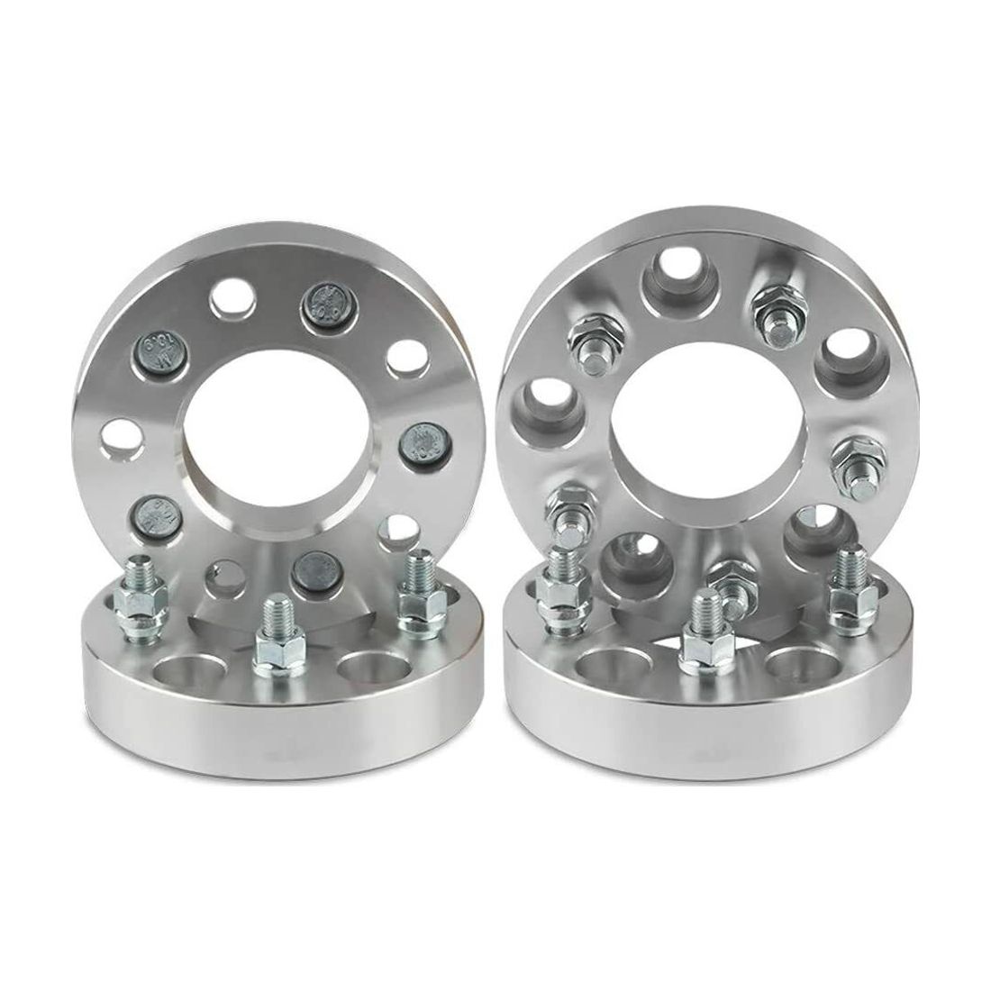 4x 5x115 To 5x4.5 Wheel Adapters 1.25 Inch Use 5x114.3 Wheels On Dodge 12x1.5