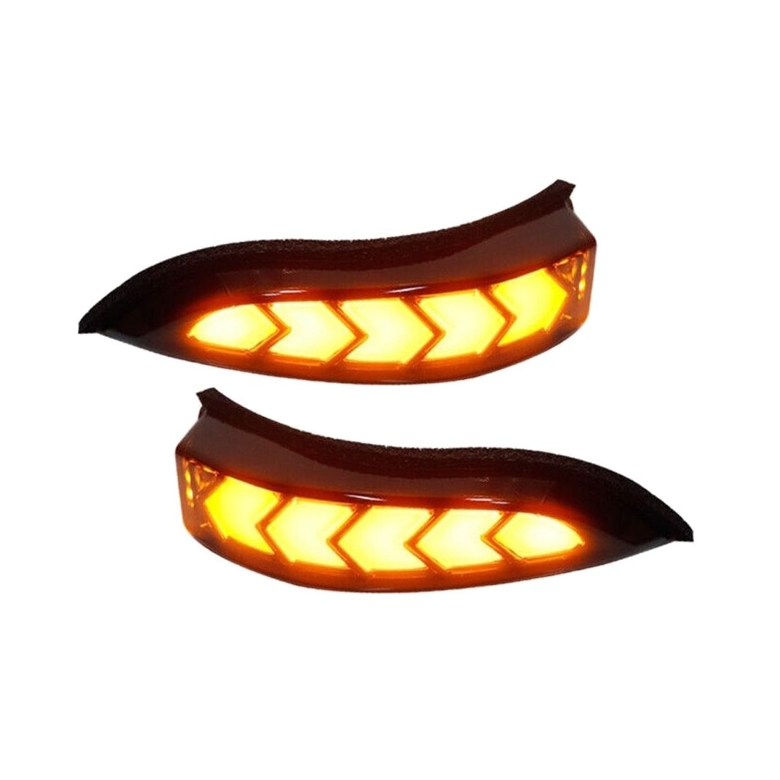 Smoked /Amber Side Mirror Sequential Signal Lights