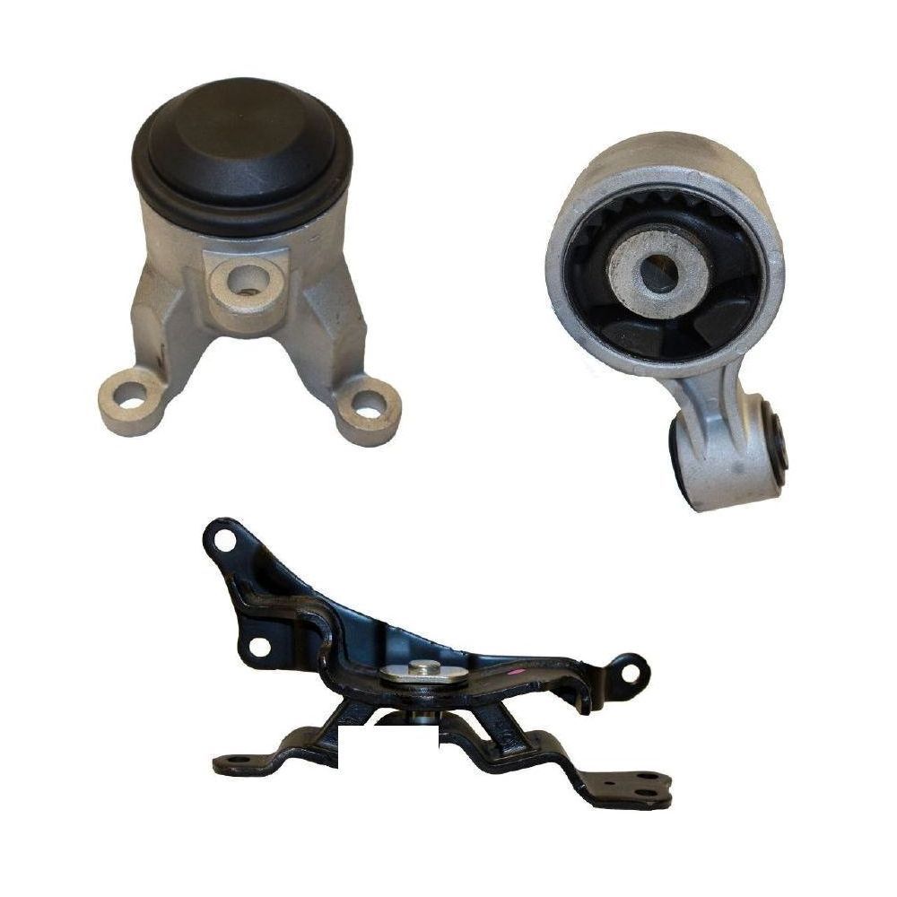 Motor & Torque Strut & Trans Mount 3pcs Set Compatible With Fits